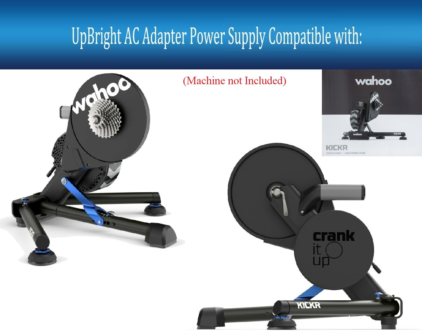 12V AC Adapter For Wahoo Kickr Snap Core Rollr Smart Bike Trainer Power Charger