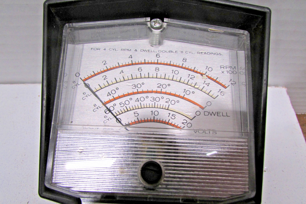 Vintage Dixon Inc Engine Performance Analyzer For Complete Engine System Testing