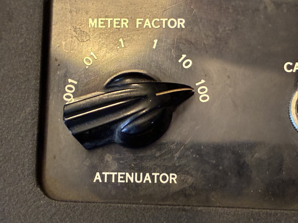Brush Dev. Co. BL-905 Peak Volts Attenuator AS IS