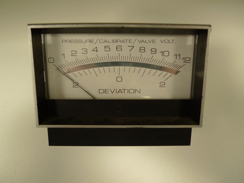 Deviation Panel Meter Vacuum Valve volt