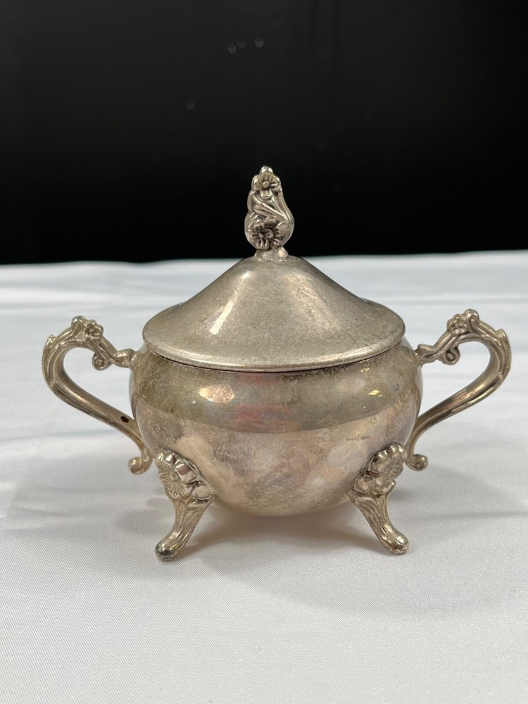 Antique Silver Plated Tea Set SKU 7380