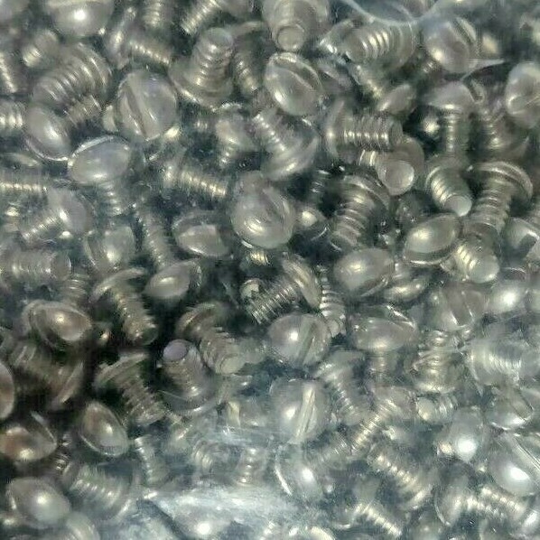 NEW 10 COUNT 3/16" REPLACEMENT SCREWS 6/32" SETS GILBERT SET