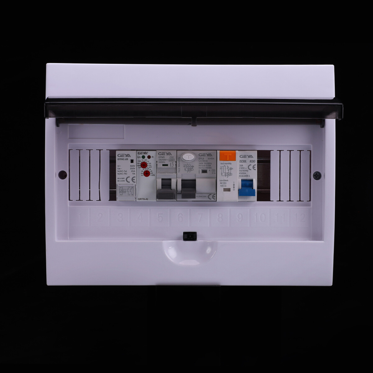 GEYA Solar DC Mini Circuit Breaker 1/2P MCB 6/10/16/25/32/40/50/63/80/100/125Amp