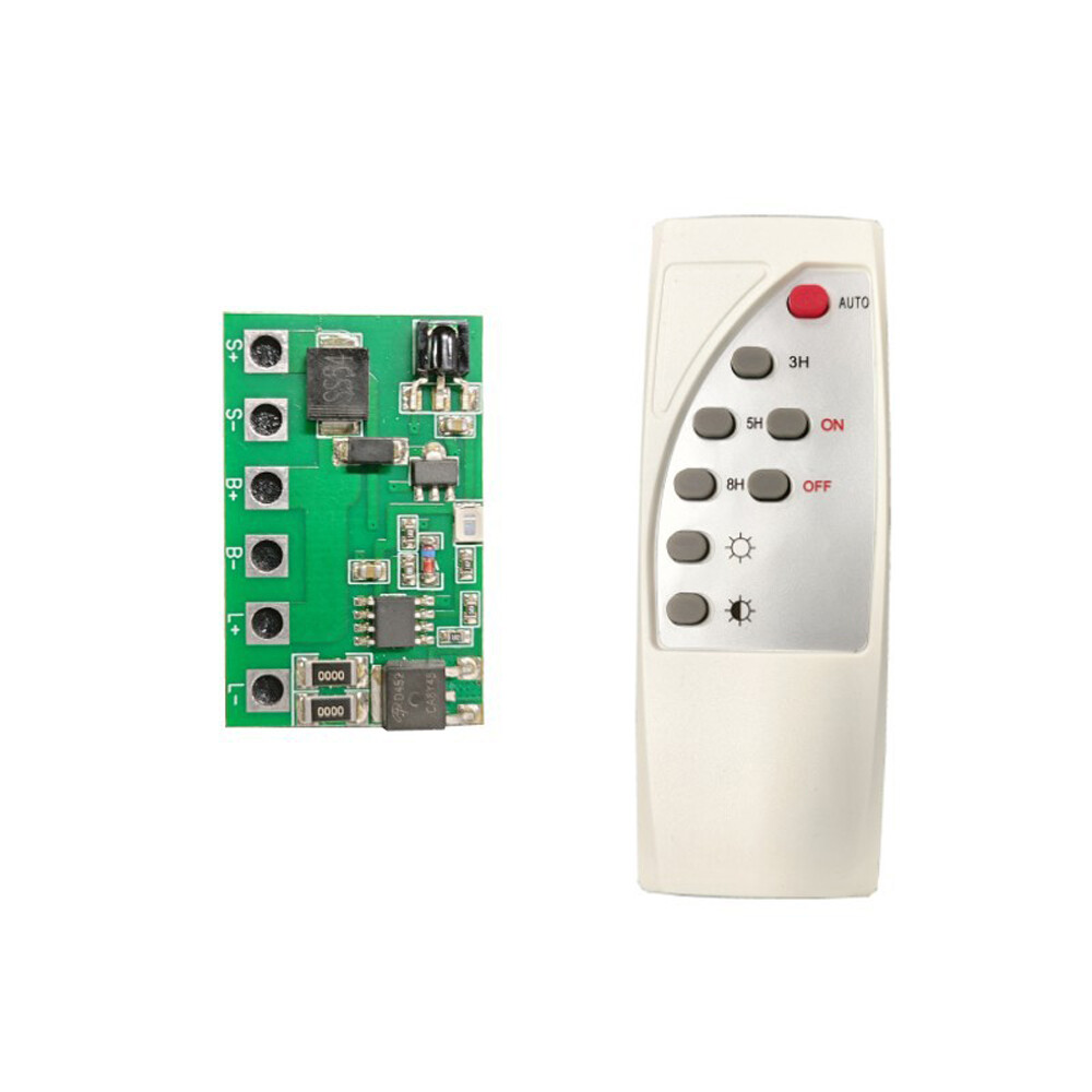 Street Road Light Circuit Board Solar Light Driver Control Board Remote Timer