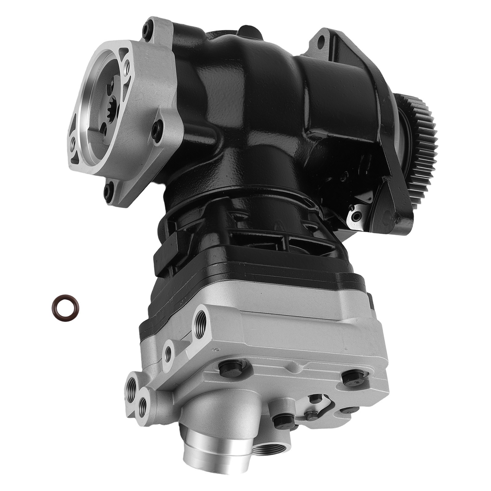 New Air Brake Compressor for Freightliner / Detroit Diesel DD13 DD15 2008-2015