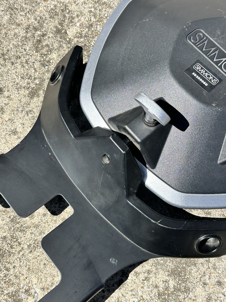 Simmons SD2000D R2334 Kick Drum Pad Mesh Head Electronic Drum Incomplete READ