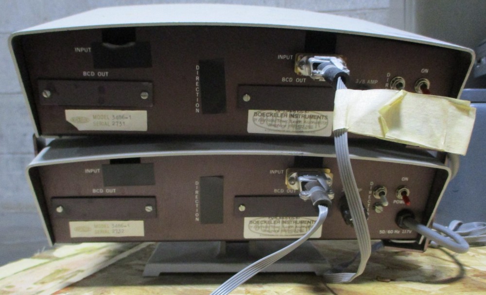 Nikon 6C-2 Optical Comparator Profile Projector w/ 2 Boeckeler 3486-1 Microcode