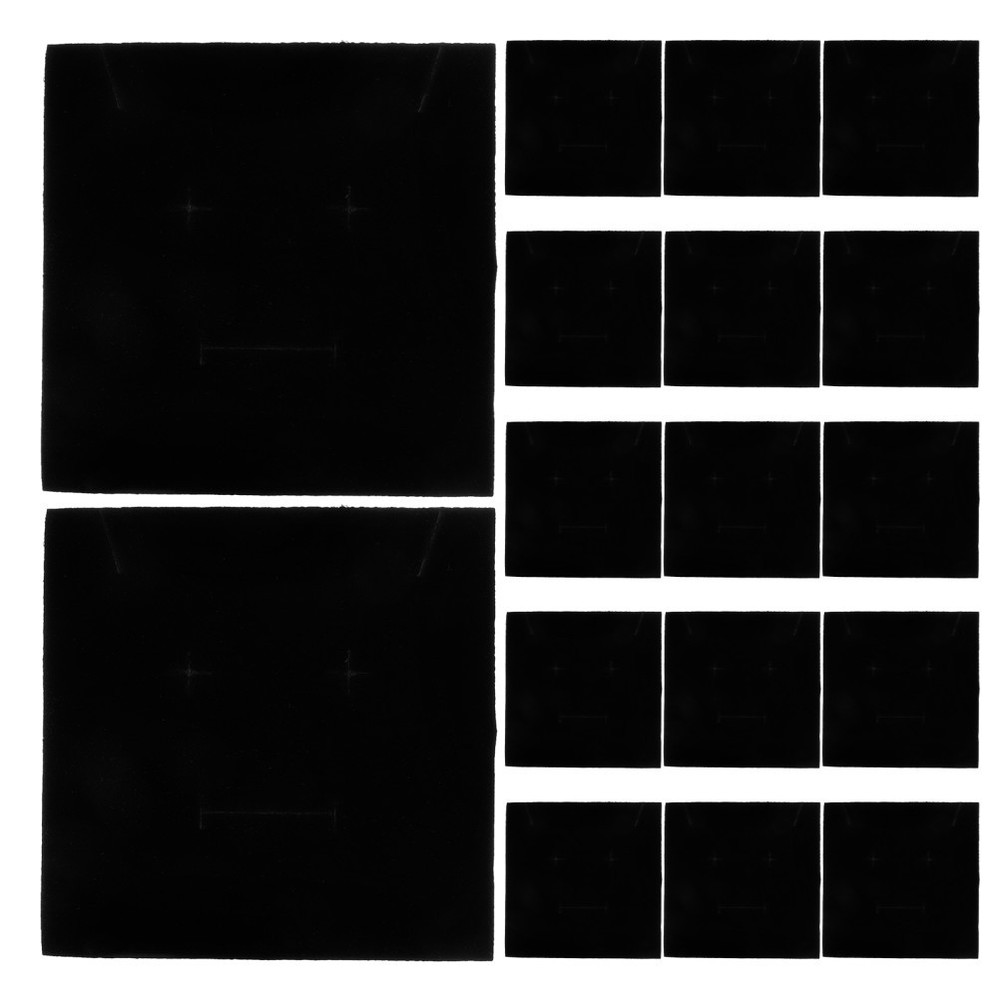 35 Pcs Jewelry Box Sponge Lining Earring Display Pads Insert Tray