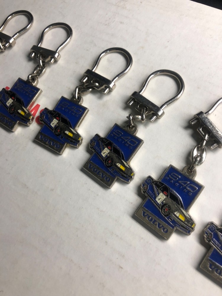 volvo S40 BTCC racing key chain