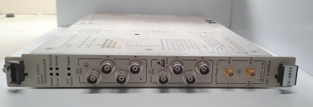 HP E1685A STS-1/DS3 Quad Transceiver VXI Module