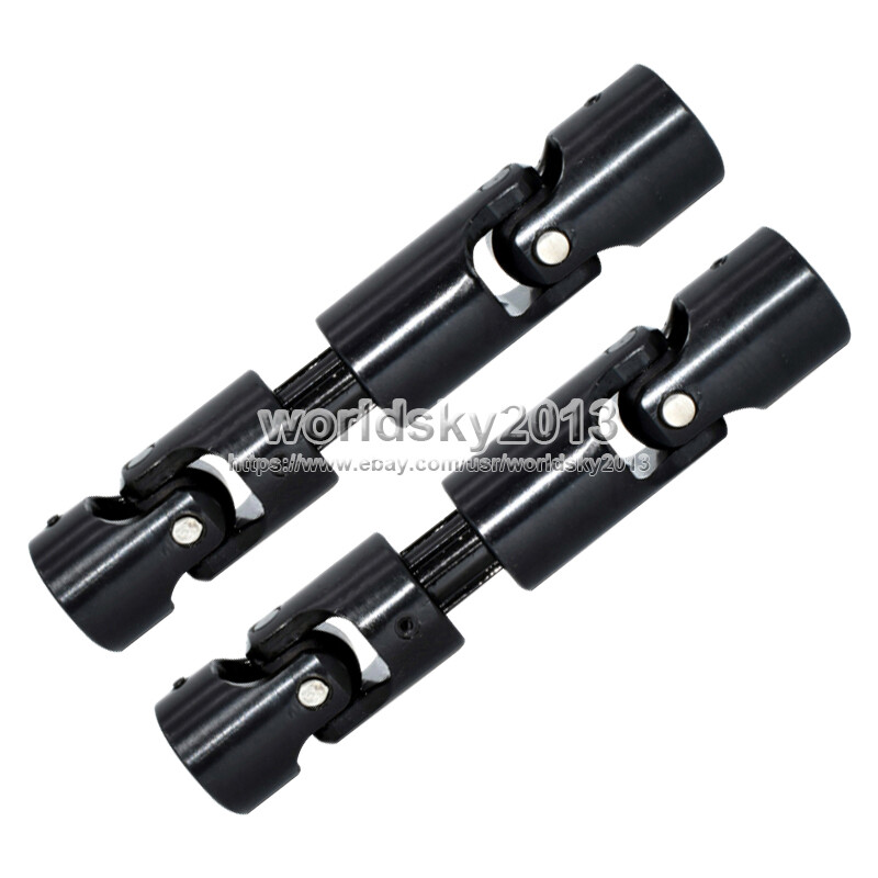 1x Scalable Three-section Universal Joint Coupling Shaft Motor Connector Coupler
