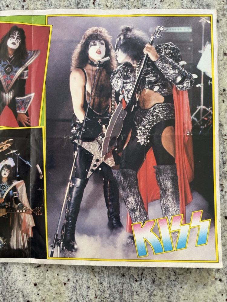 KISS 1981 MUZIEK PARADE MAGAZINE MP GENE PAUL ACE ERIC AUCOIN VINTAGE VERY RARE
