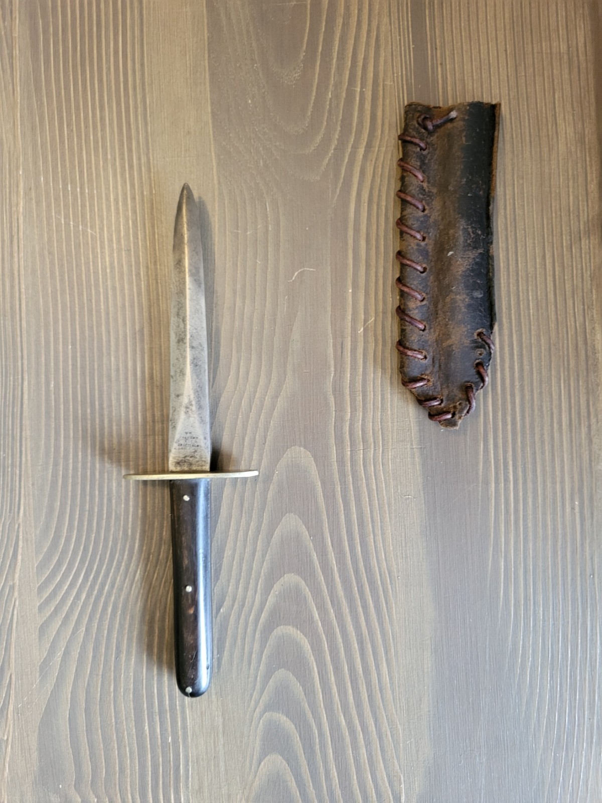 Civil War Boot Knife/Prostitutes Dagger/Letter Opener by W.M. Jackson & Co.