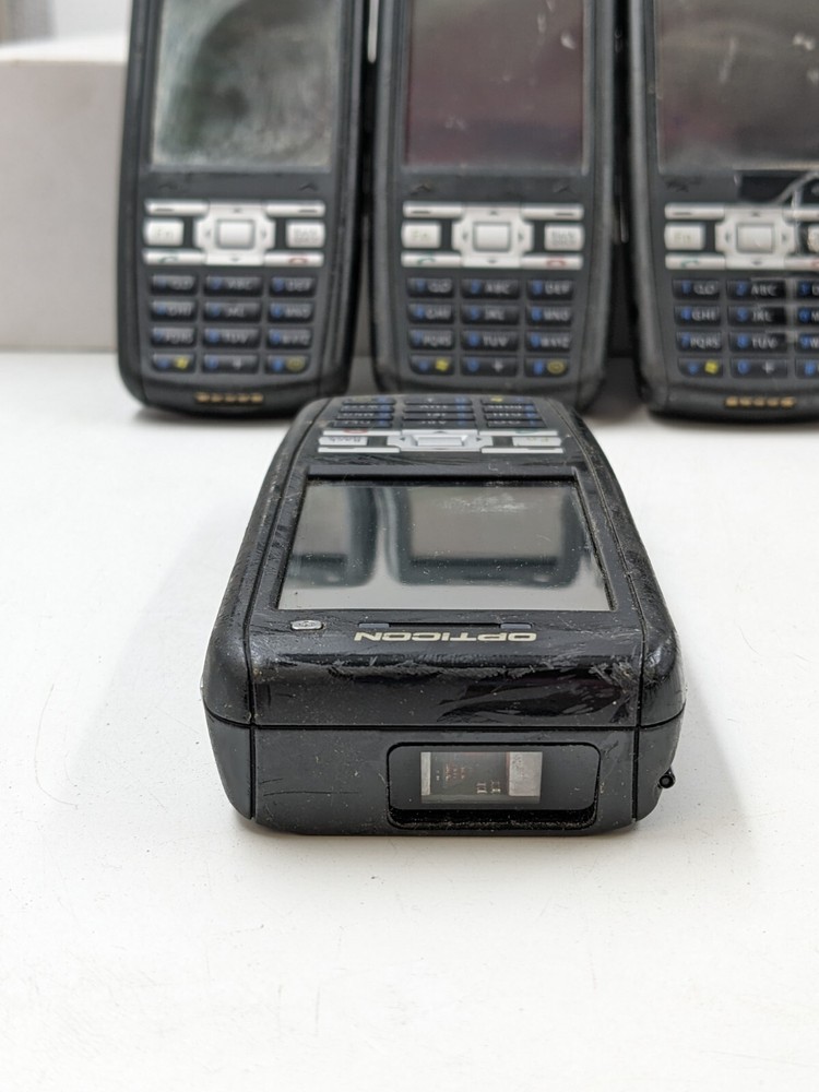 lot of 6 - Opticon H19 Mobile Computer Barcode Scanner - untested