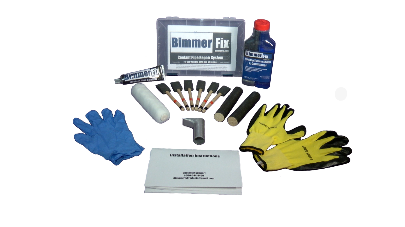 BMW N62 V-8 Coolant Transfer Pipe Repair System! IT WORKS OR YOUR MONEY BACK!!!