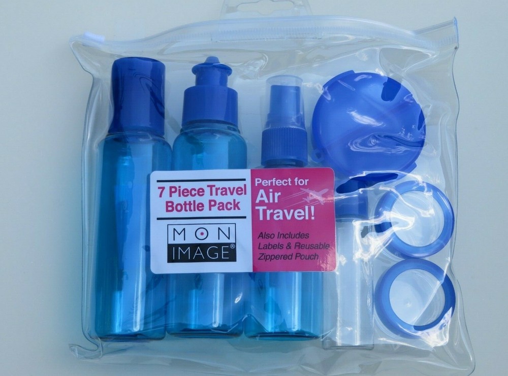 New and Sealed Mon Image Travel Bottle Pack, 7 Ct