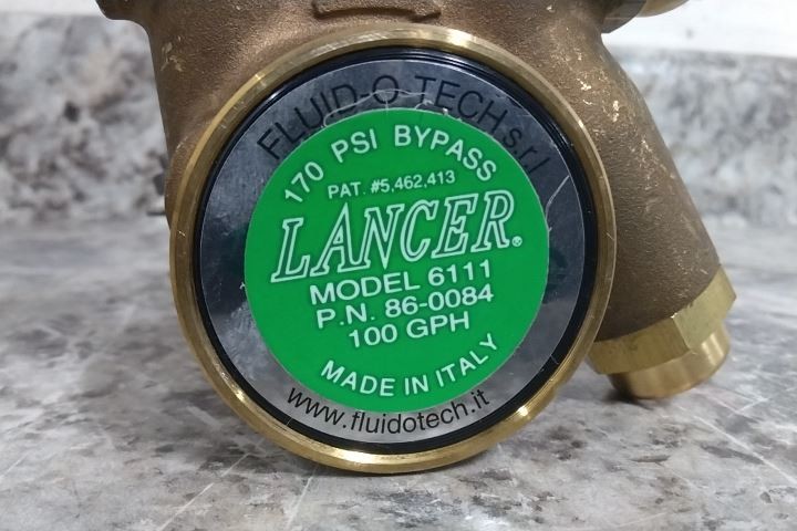 Lancer 86-0084 100 GPH Rotary Vane Pump (C)