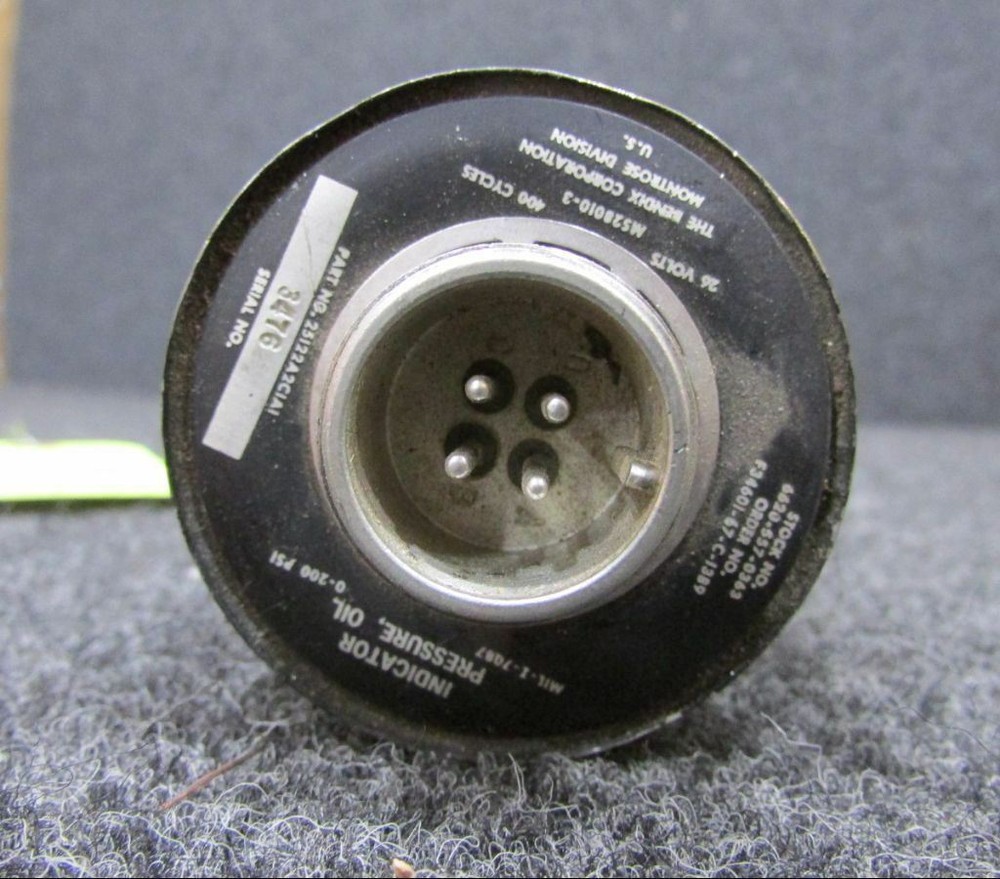 25122A2C1A1 Bendix Oil Pressure Indicator