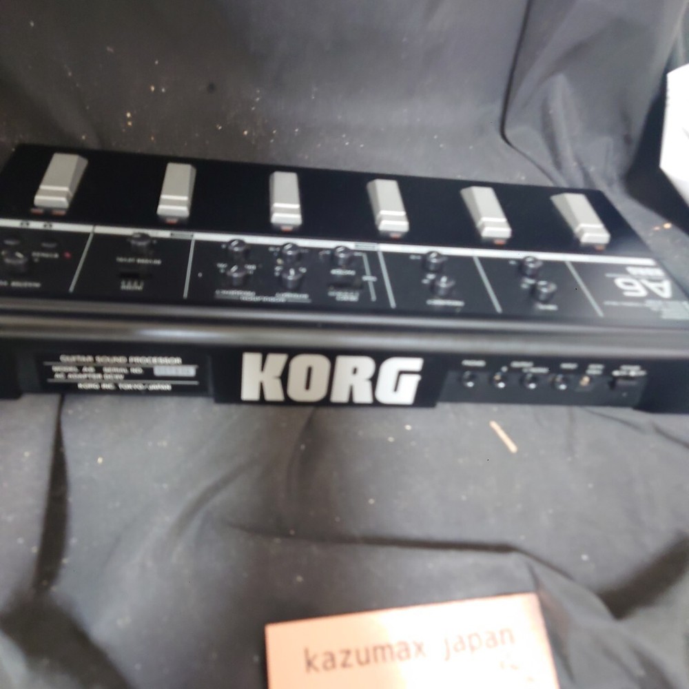 Korg A6 Guitar Multi Effects Processor Foot Controller Tested