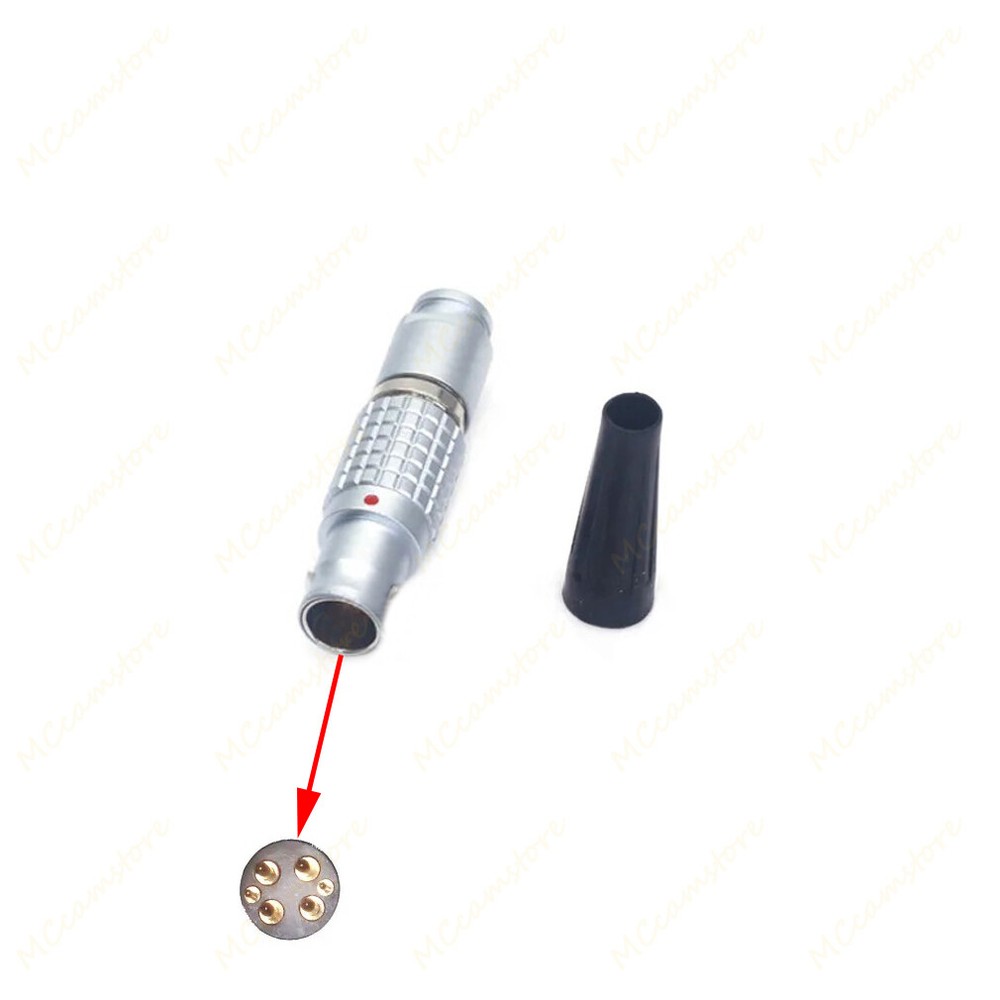 FGJ ECJ 1B 6 pin(4+2) plug and socket for DJI Roini2 power output plug,socket