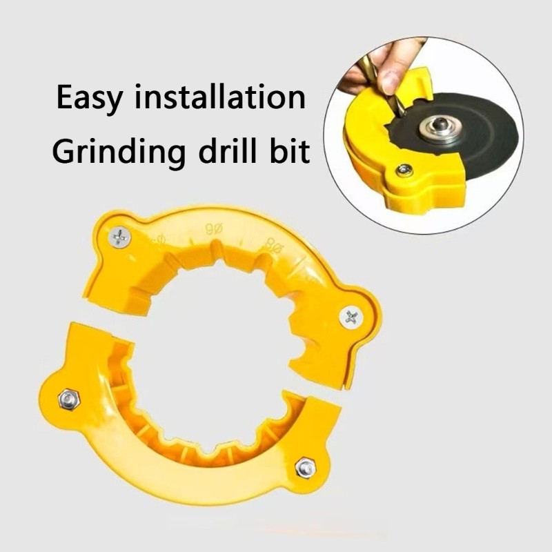 Multiple Size Drill Sharpener Set Drill Bit Grinder for Homes & Professional