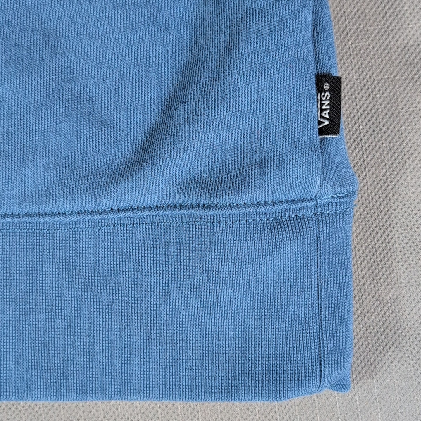 Vans Off The Wall Crew Neck Sweater Baby Blue Unisex - Small