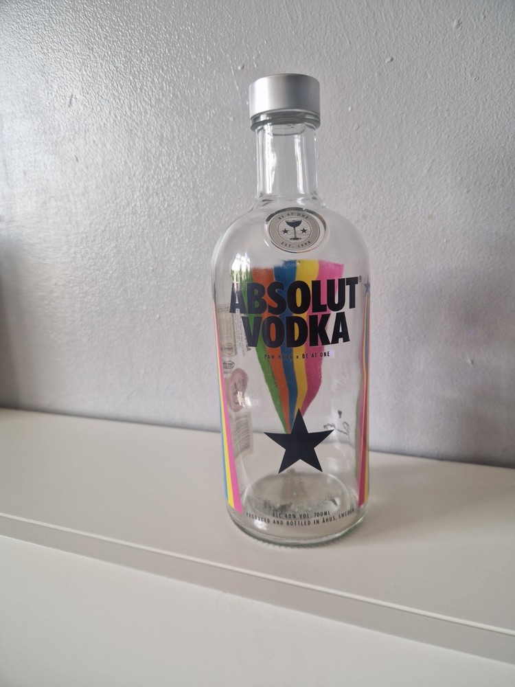 Limited Edition Absolut Be At One 700ml Empty Bottle