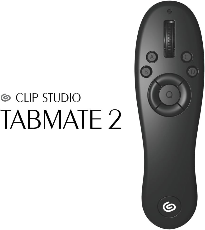 CLIP STUDIO TABMATE 2 Wireless one-handed input device