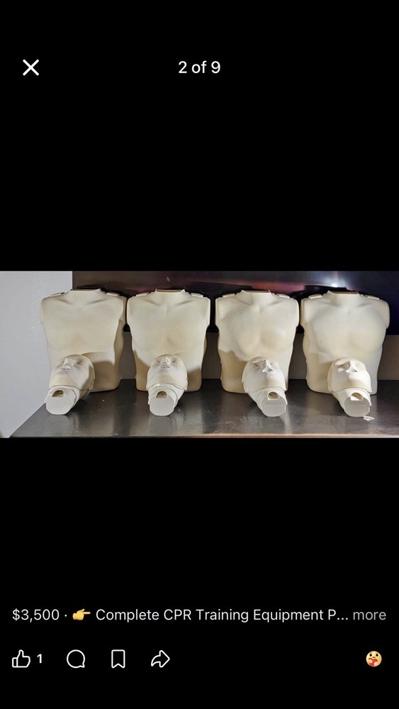 CPR/First Aid Training Equipment and some EMR Training Items