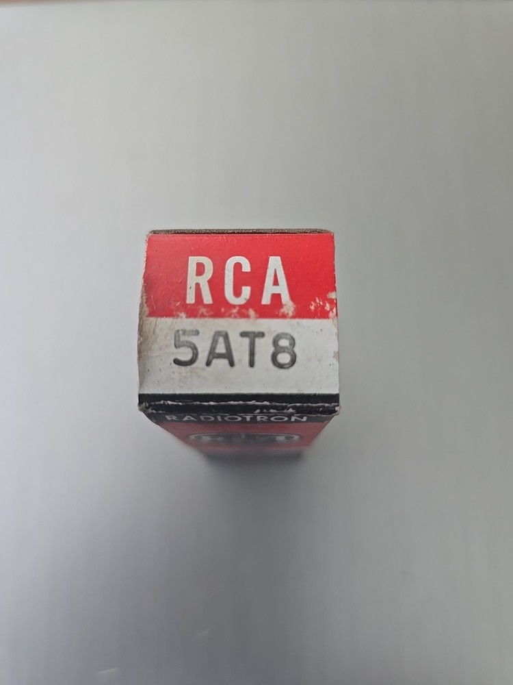 VTG RCA 5AT8 ELECTRON TUBES  NOS NIB