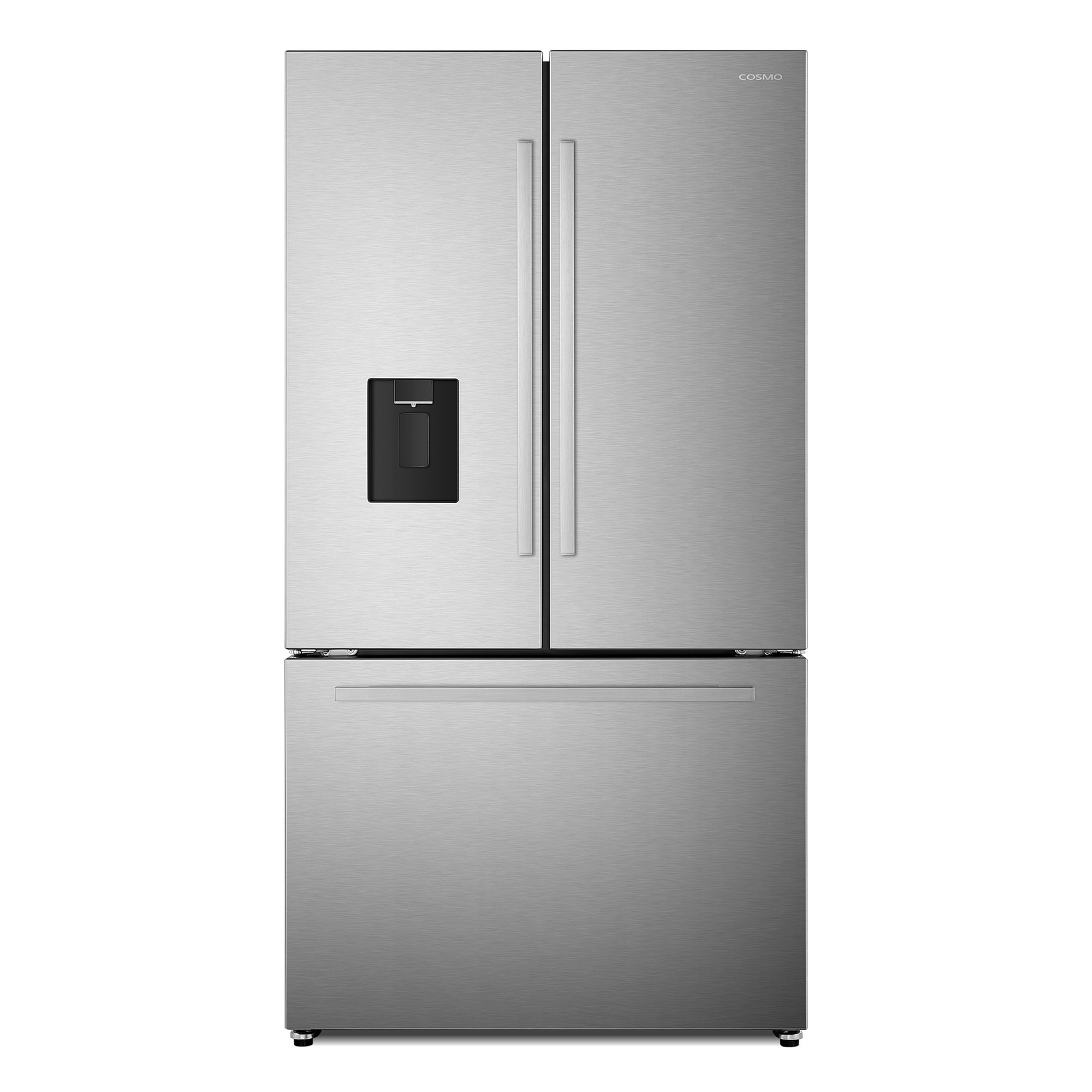 36 in. 3 Door French Door Refrigerator, Stainless (OPEN BOX COSMETIC IMPECTIONS)