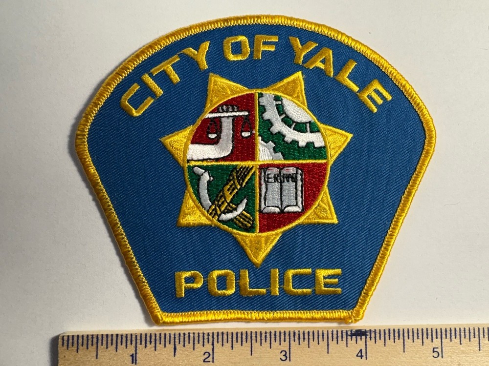 Yale Michigan Police Patch