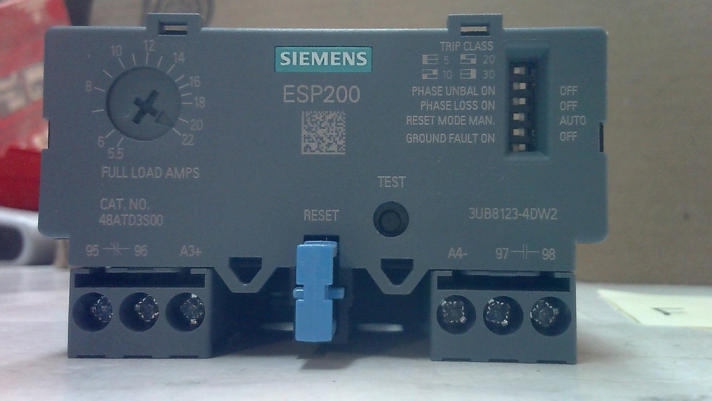 48ATD3500 SIEMENS OVERLOAD RELAY