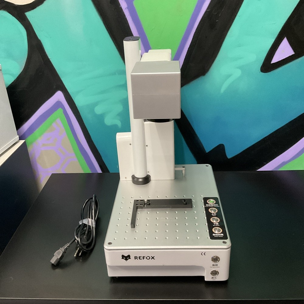 REFOX Upgraded Fiber Laser Marking Engraver Laser Machine Mini Version