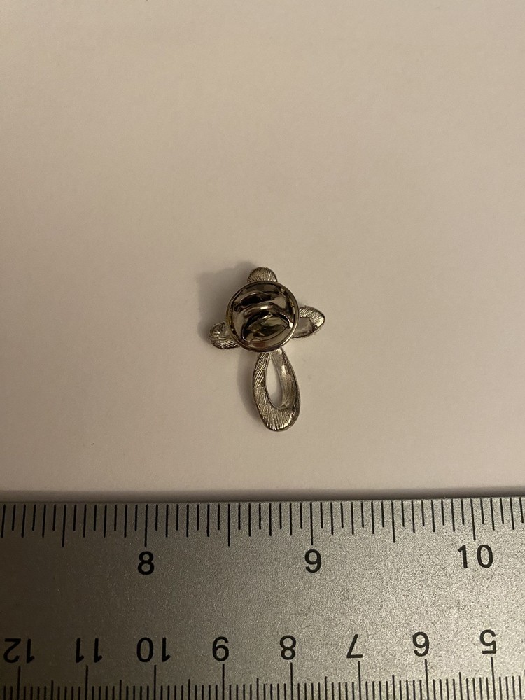 Infinity Cross Lapel Pin P148