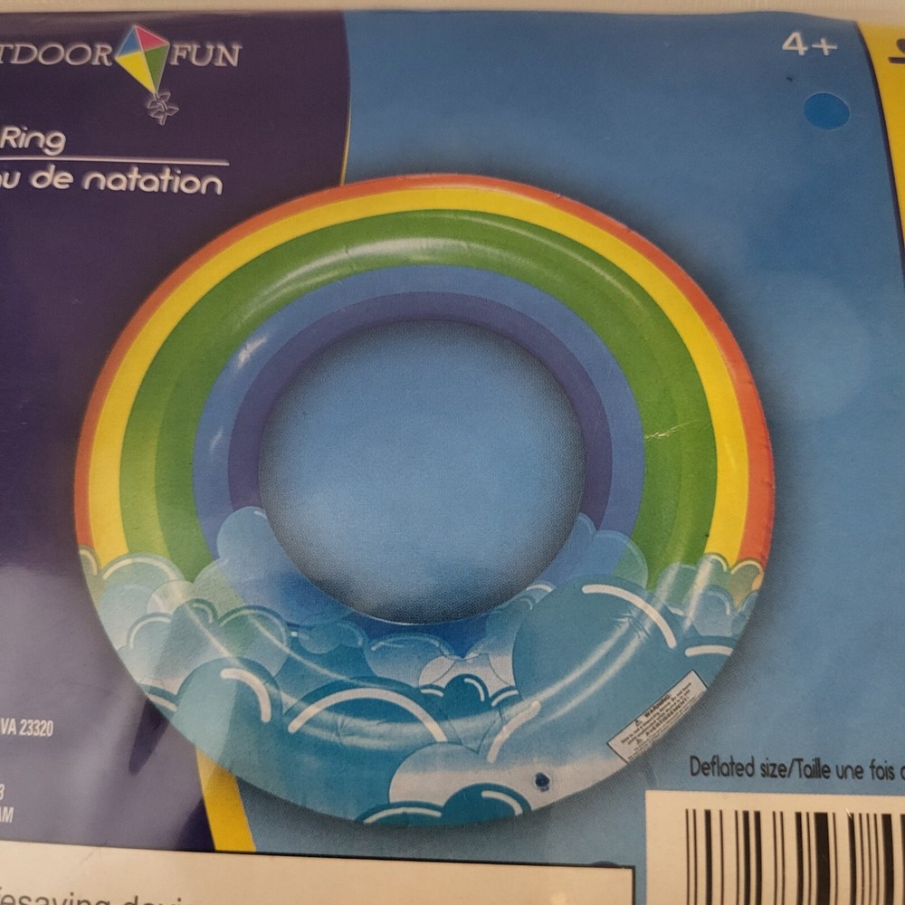 Spring Summer Pool Bundle-Beach Ball, Swim Rings, Floating Cup Holders, Goggles