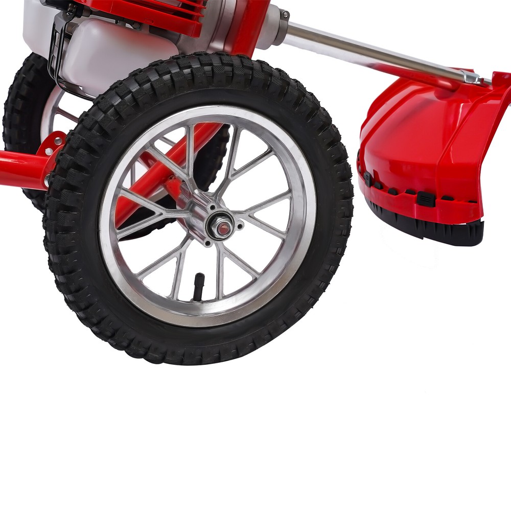 Hand-Push Gasoline Lawn Mower Two-Stroke Multi-Function Small Weeding Machine
