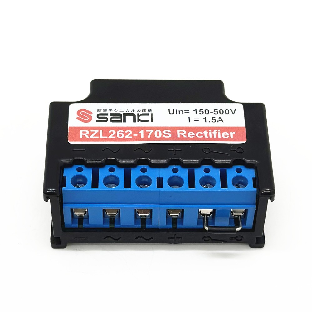 RZL262-170S Input Voltage; 150V-500VAC Input Power: 1.5A Motor Rectifier