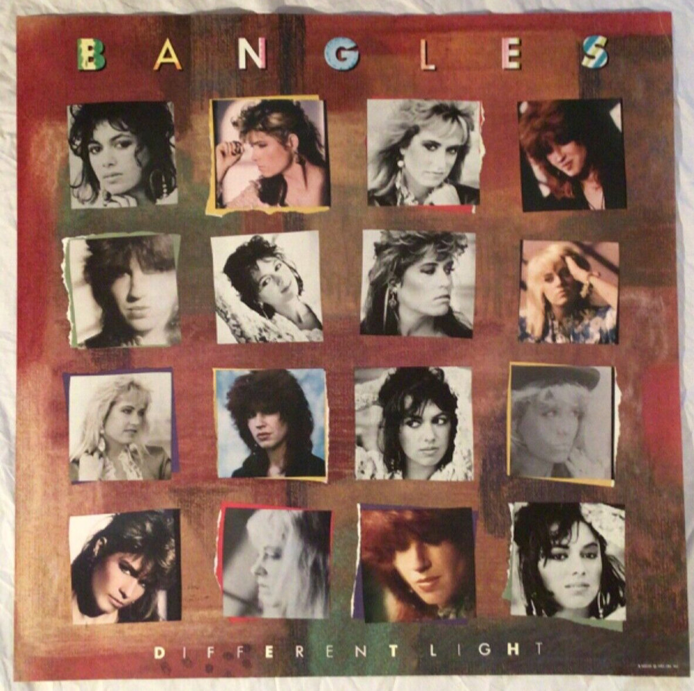 Bangles 1985 Promo Poster Different Light