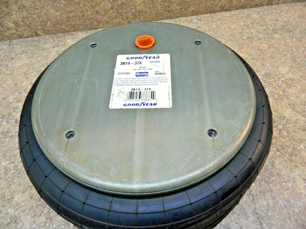 GOODYEAR 3B14-374 Triple Convoluted Bellows Air Spring
