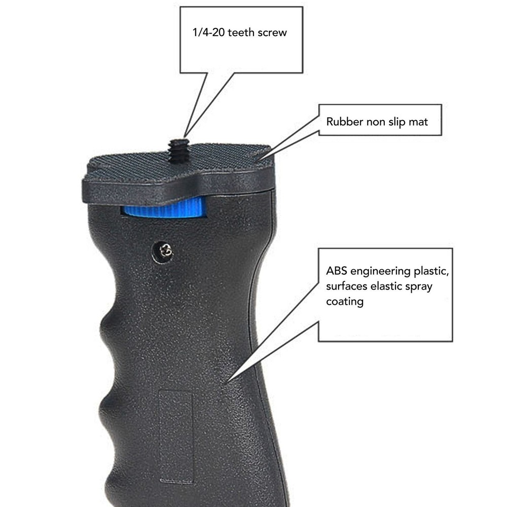 DSLR Camera Camcorder Handle Grip Holder Mount Stabilizer Portable Adjustable