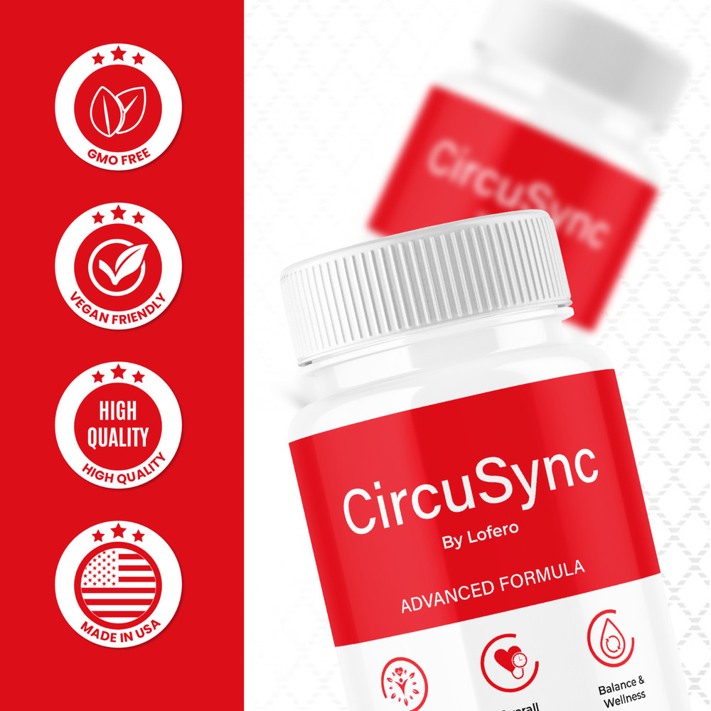 (2 Pack) CircuSync Advanced Blood Support Formula Supplement Circu Sync (120ct)