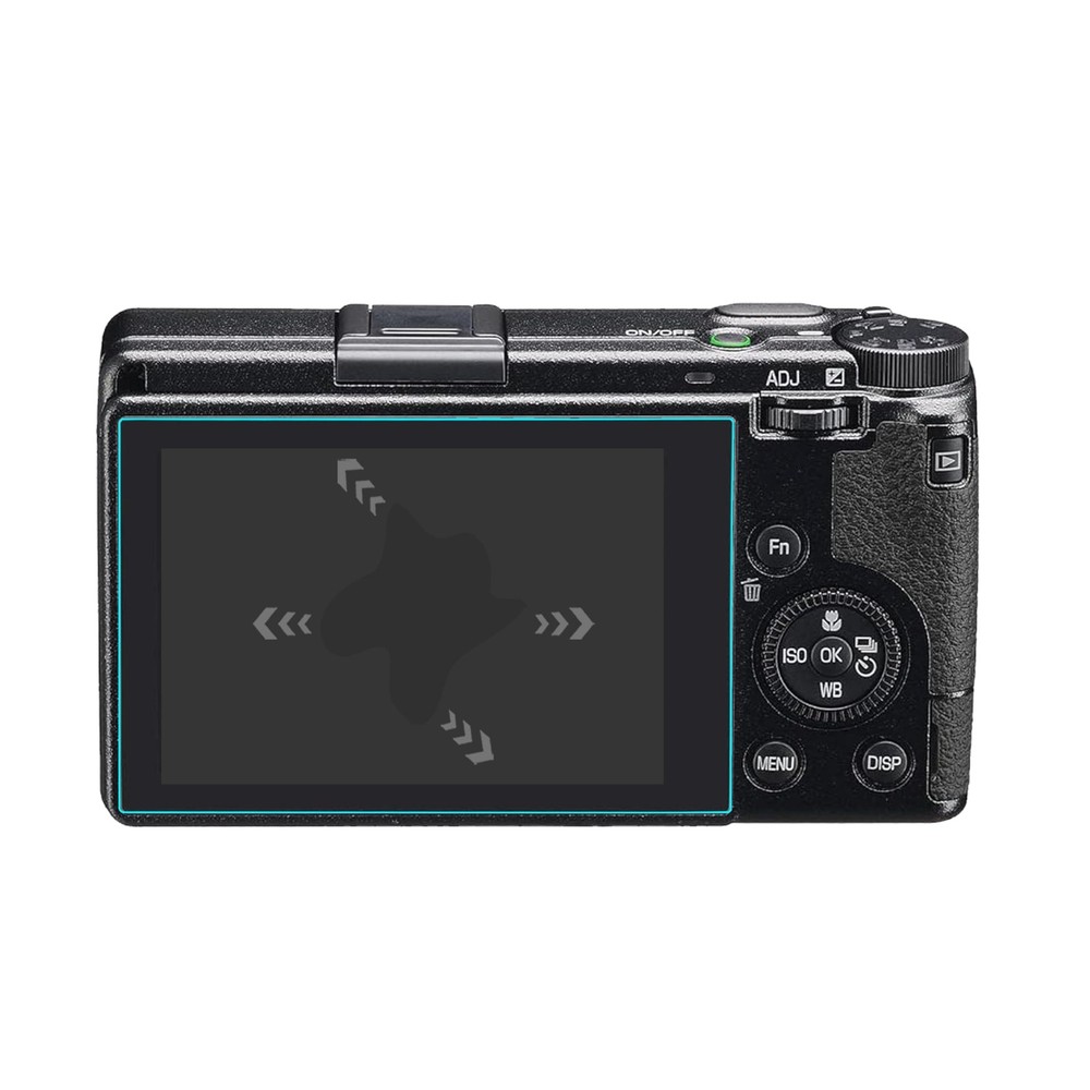 Mr.Shield Screen Protector Compatible with Ricoh GR IIIx/GR III clear
