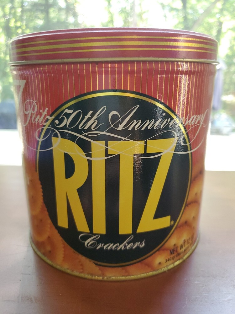 Nabisco Ritz 50th Anniversary 1984 Tin