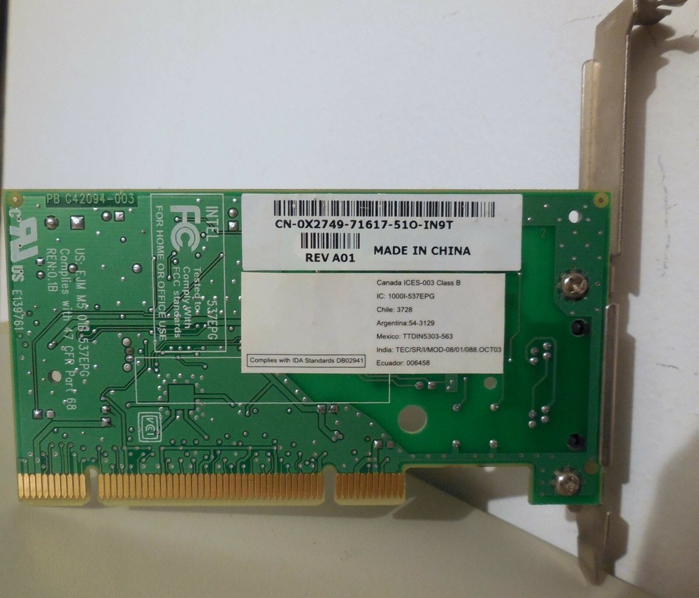 Intel 537EPG 56 Kbps PCI Modem