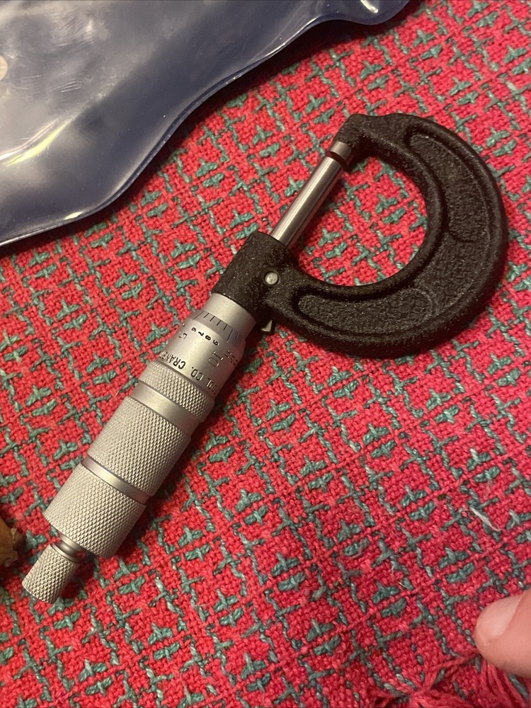 Vintage Central Tools Micrometer Rhode Island 🇺🇸 Unused!