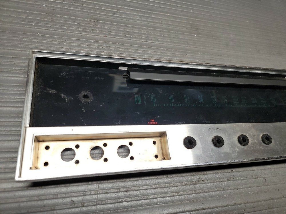 Heathkit Ajd-15-2 Tuner Face Plate