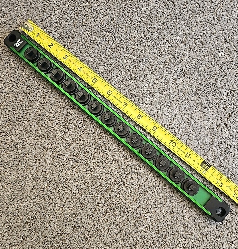 SK 1/4" Drive 13 Position Socket Rail New