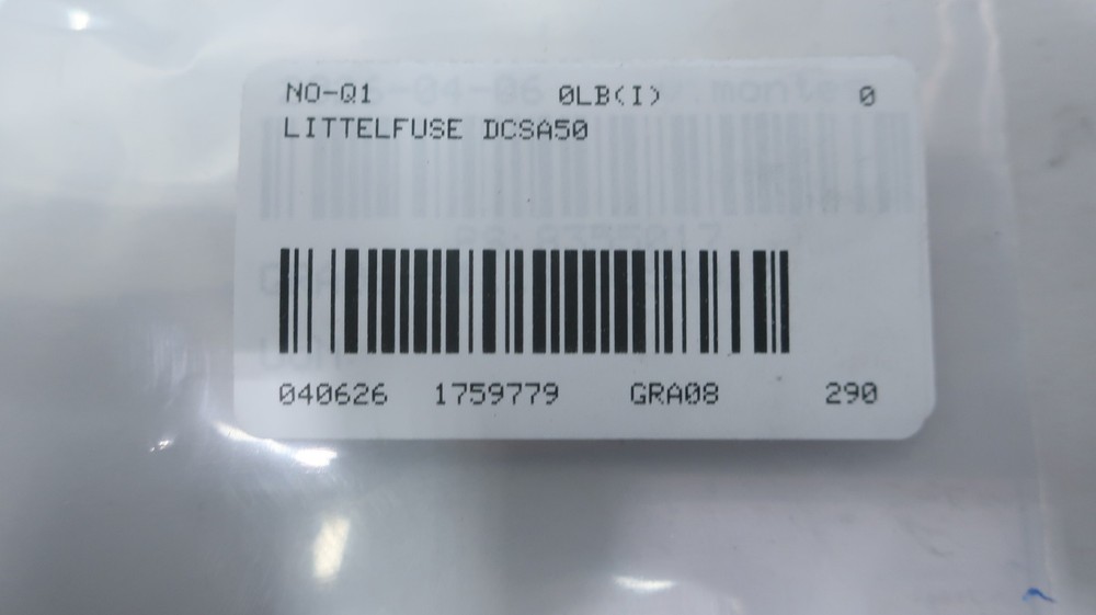 Littelfuse DCSA50 Current Transducer 30v-dc