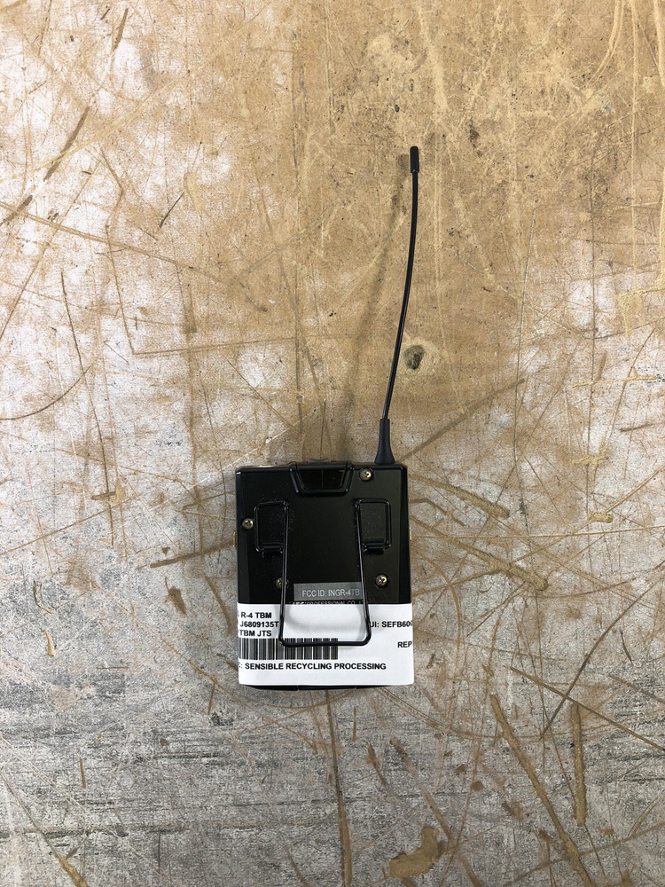 JTS R-4 TBM UHL PLL BELT PACK TRANSMITTER - (FOR PARTS)